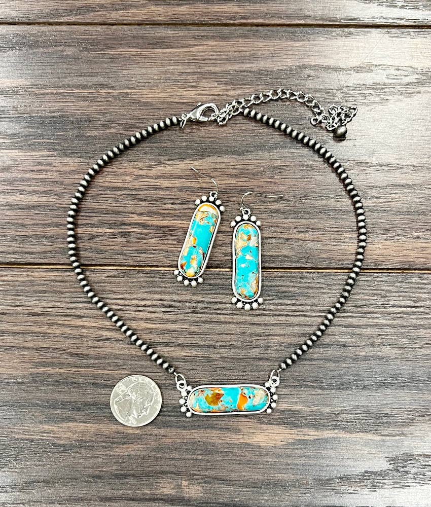 Necklace Earrings Set